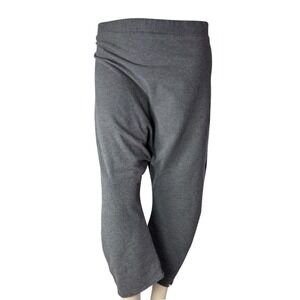 Simple Clothing Drop Crotch Pants Heather Grey Boho Lagenlook XL